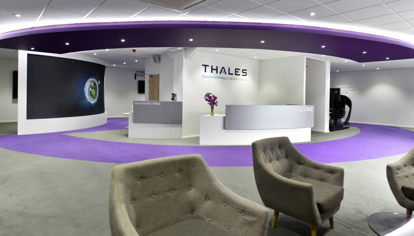 Interface Worldwide Portfolio - Thales at Farnborough Airshow