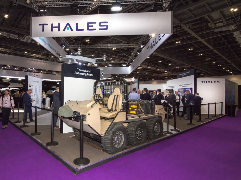 How we designed a stand that moved visitors through a brand story - Thales - Interface Worldwide